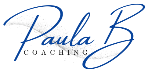 Logo from Paula B Coaching business coach website