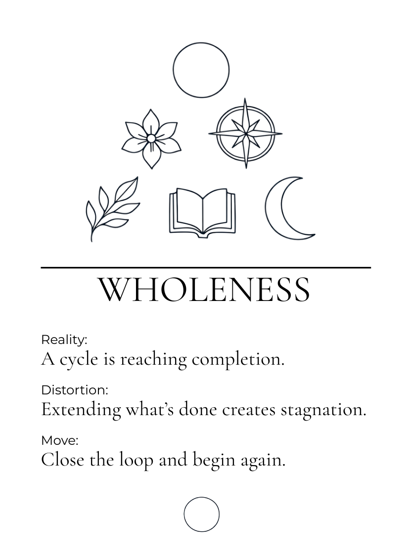 Wholeness card