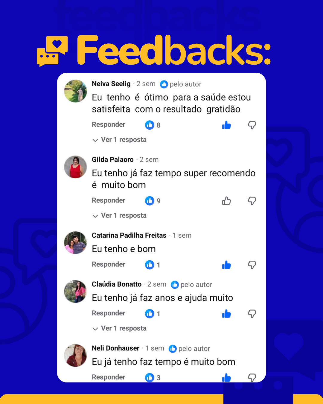Depoimento de cliente 1
