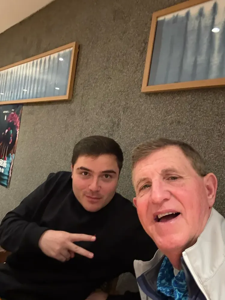 Magic with a new friend in Tokyo