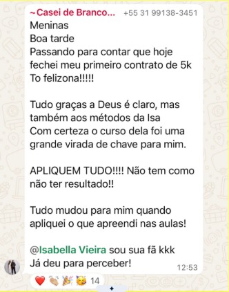 Depoimento da Ketlin