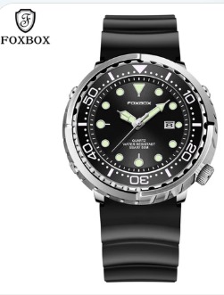 FOXBOX OVAL PRETO (homenagem S3IKO TUNA - PROSPEX SEA)
