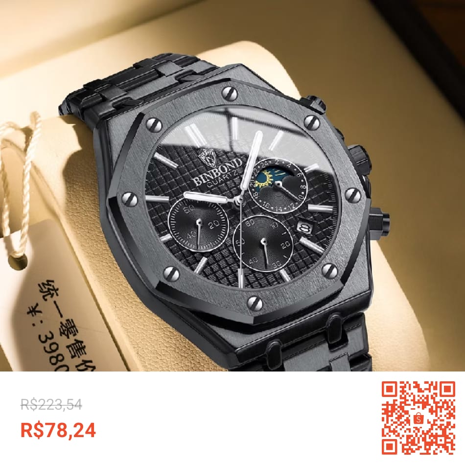 Binbond (Homenagem ao Audemars Piguet Royal Oak Chronograph)