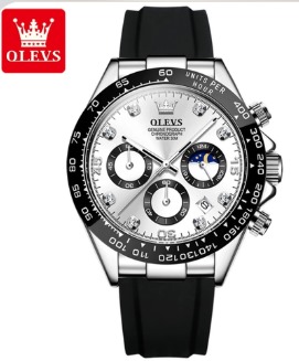 OLEVS RACING PRETO AZUL (homenagem ROL3X DAYTONA)