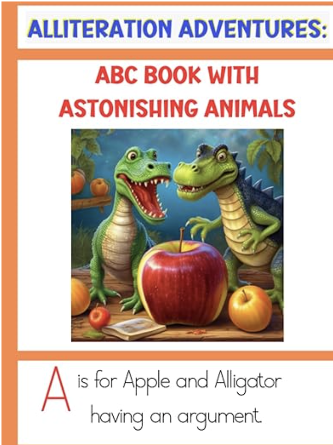 Alliteration Adventures: ABC Book with Astonishing Animals by Dante Staples — A Must-Have ABC Book for Young Learners!