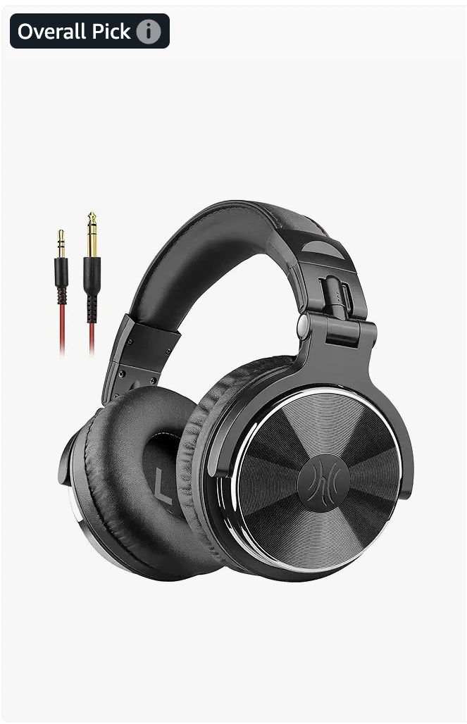 OneOdio Wired Over Ear Headphones — Deep Listening