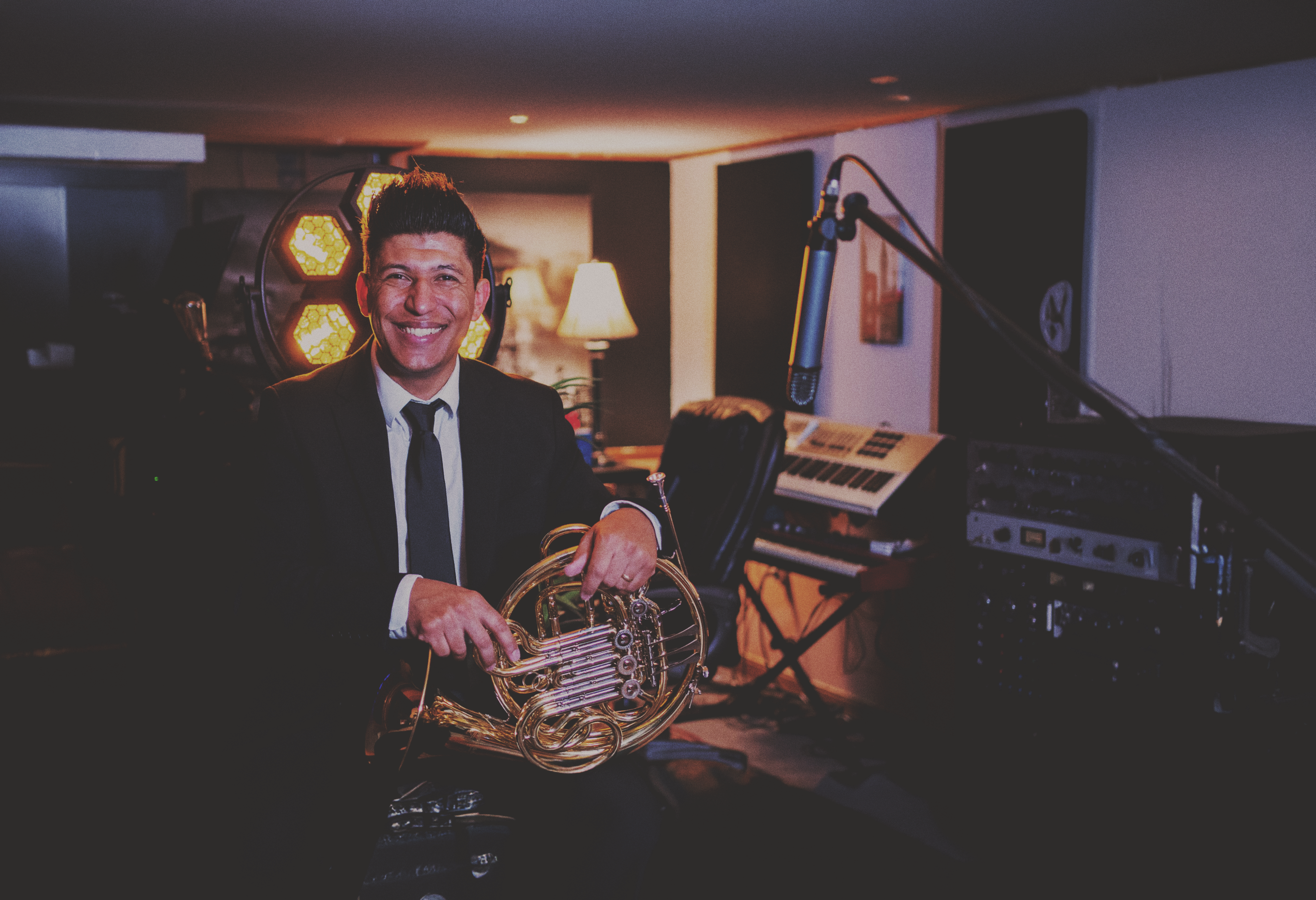 Apresentação musical em grande palco