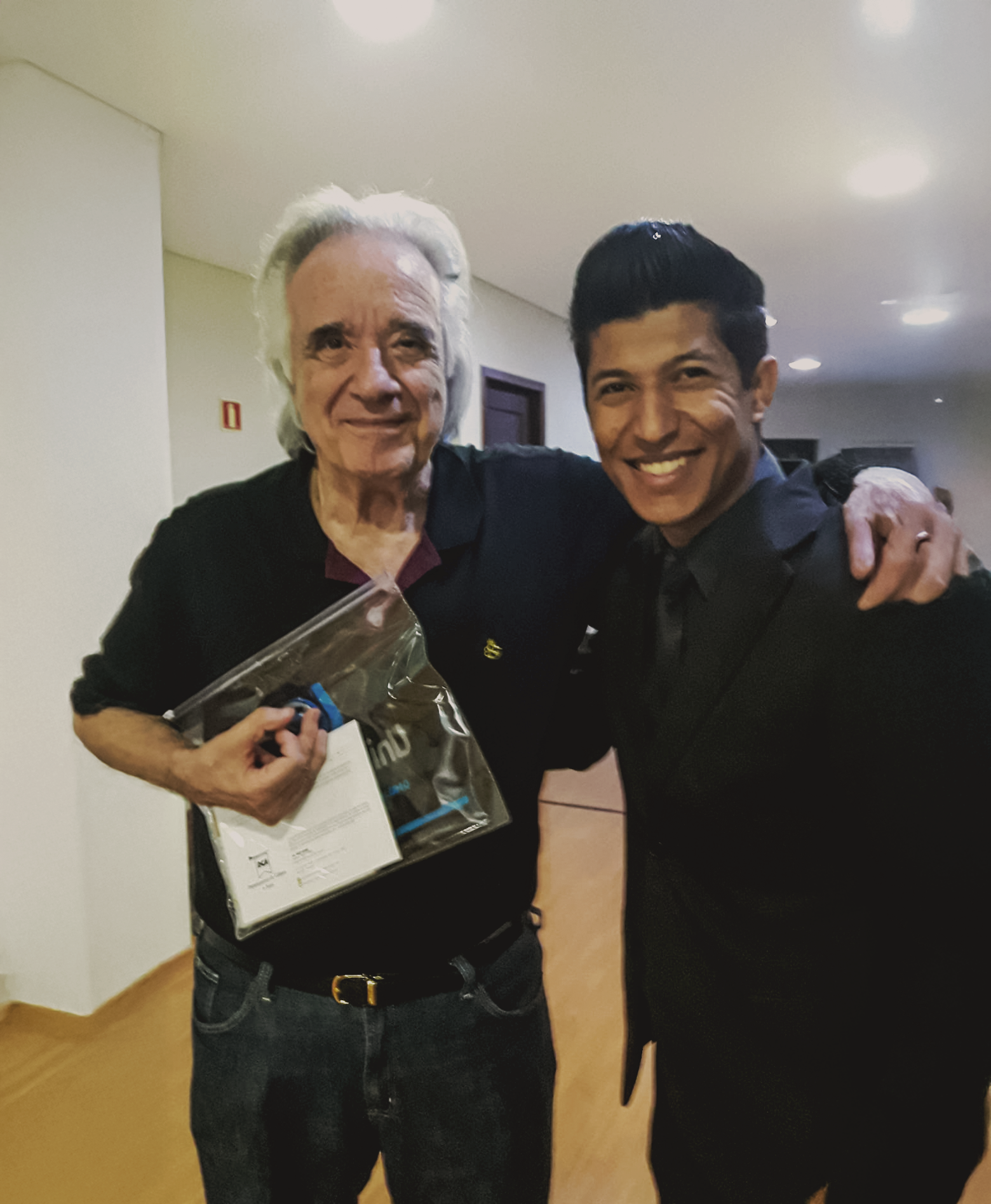 Banner de concerto com maestro