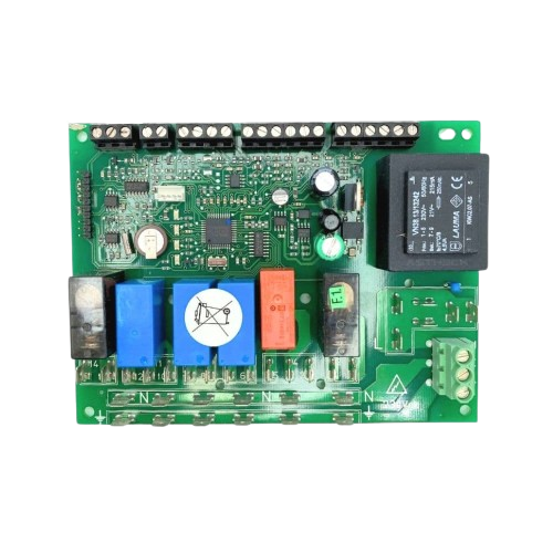 Placa de potência 230V modelo MTSB000010 da Carel, para controle em sistemas de refrigeração.