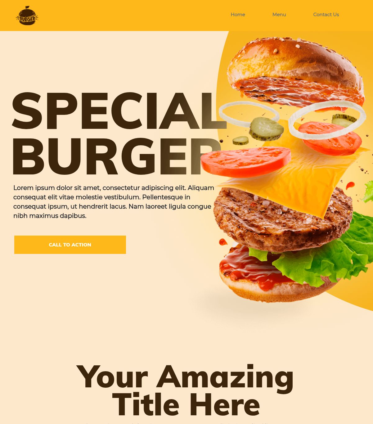 Website template built with Builderall
