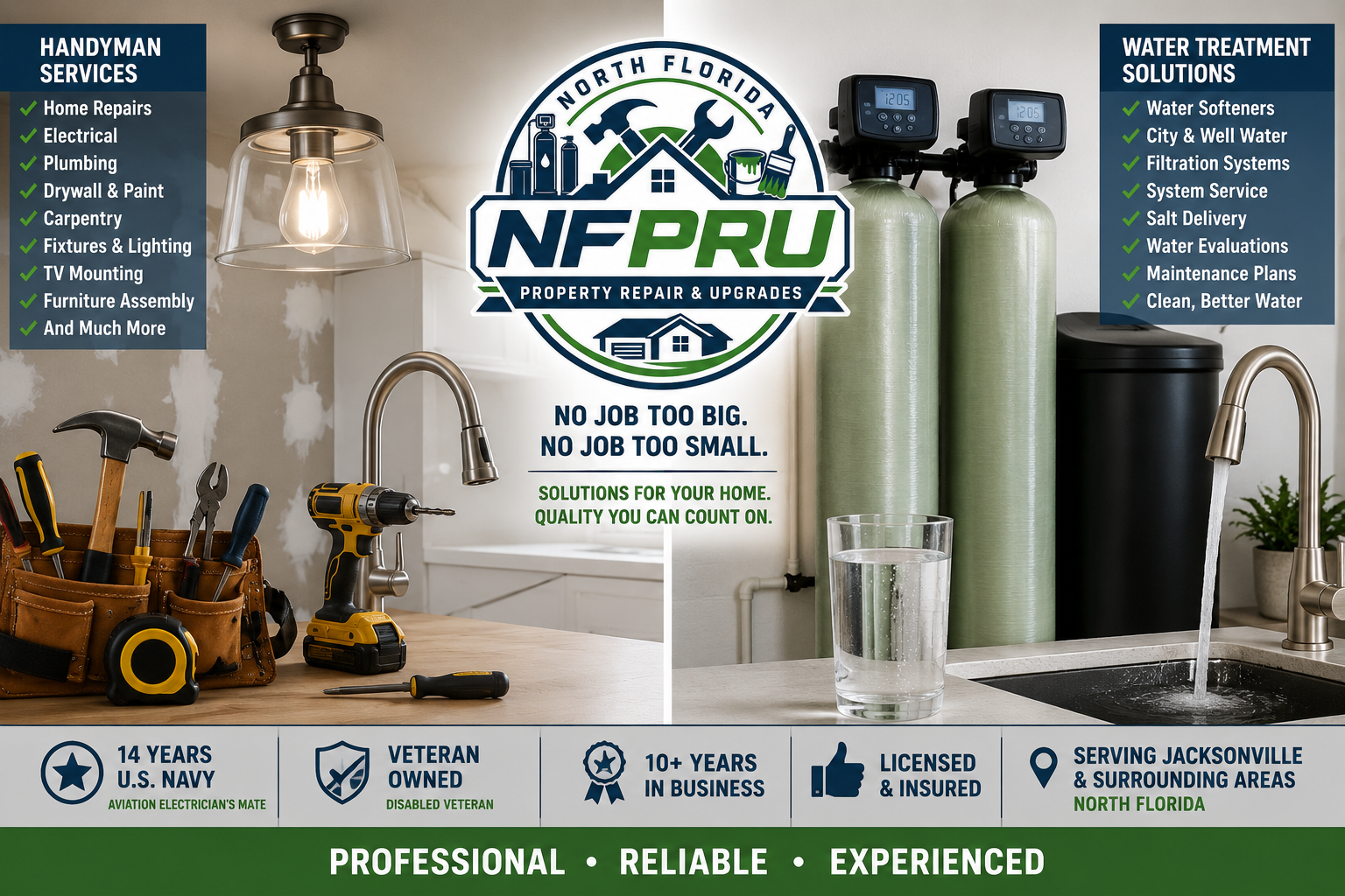 North Florida home repair and water treatment services