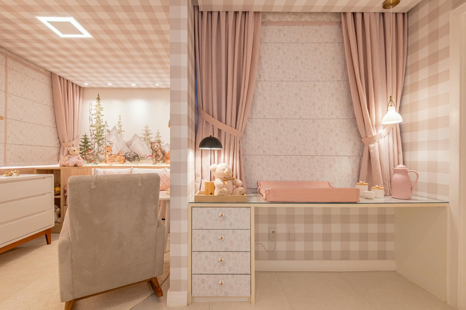 Detalhes de decoracao em ambiente sofisticado