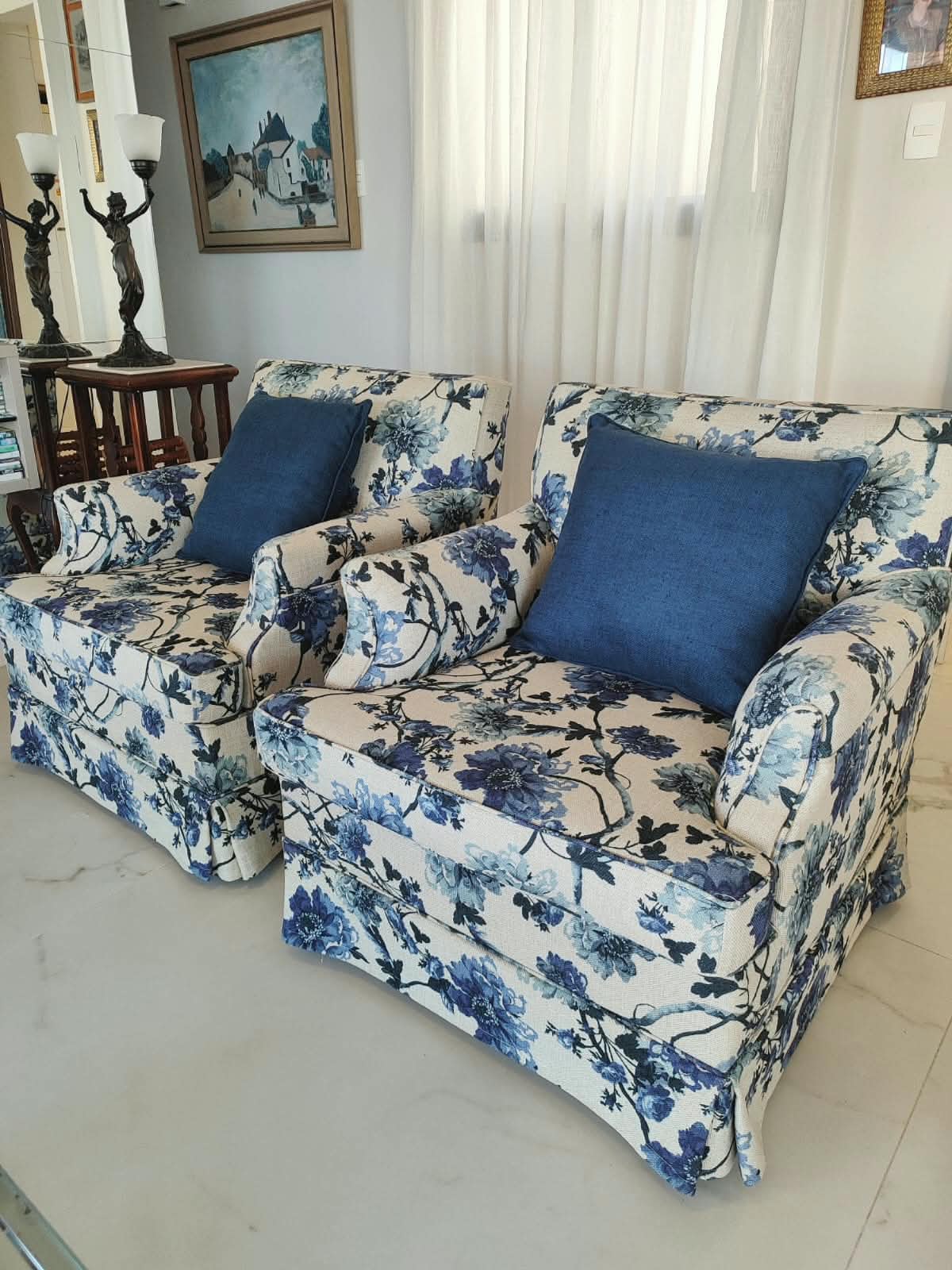 Projeto de decoracao com cortinas em Salvador