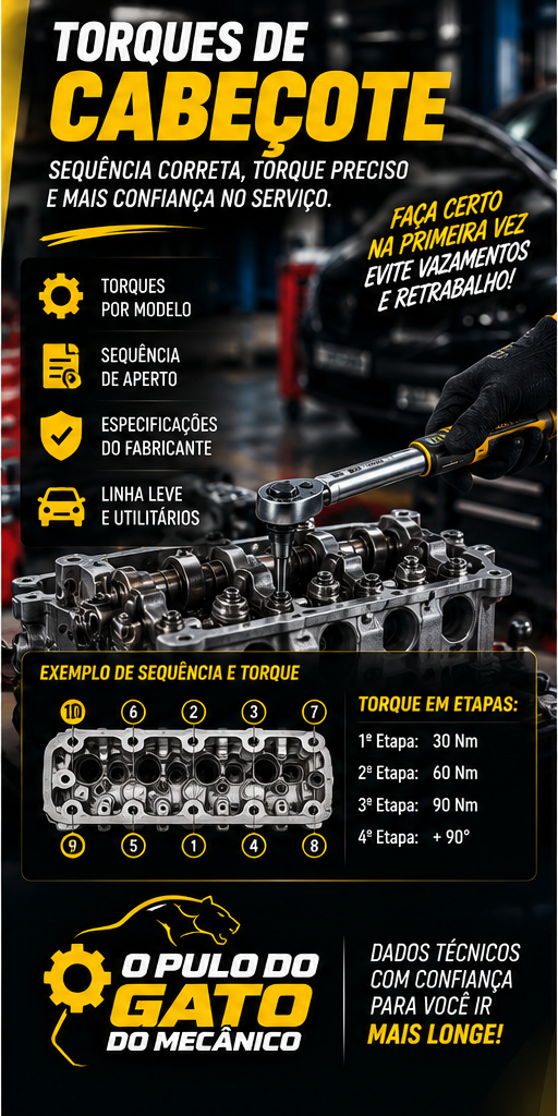 Torques de cabeçote