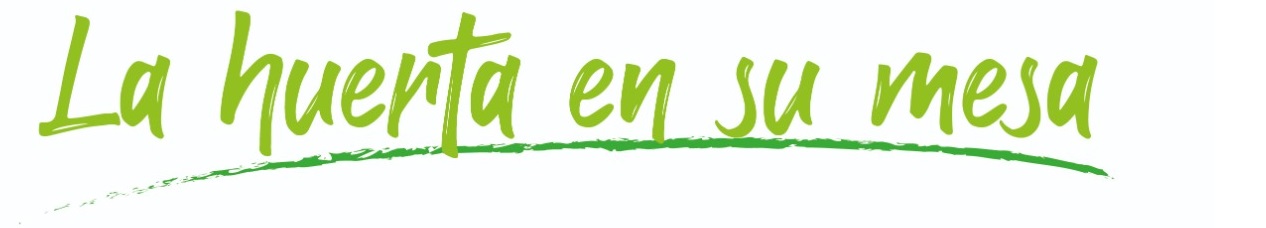 La huerta en su mesa