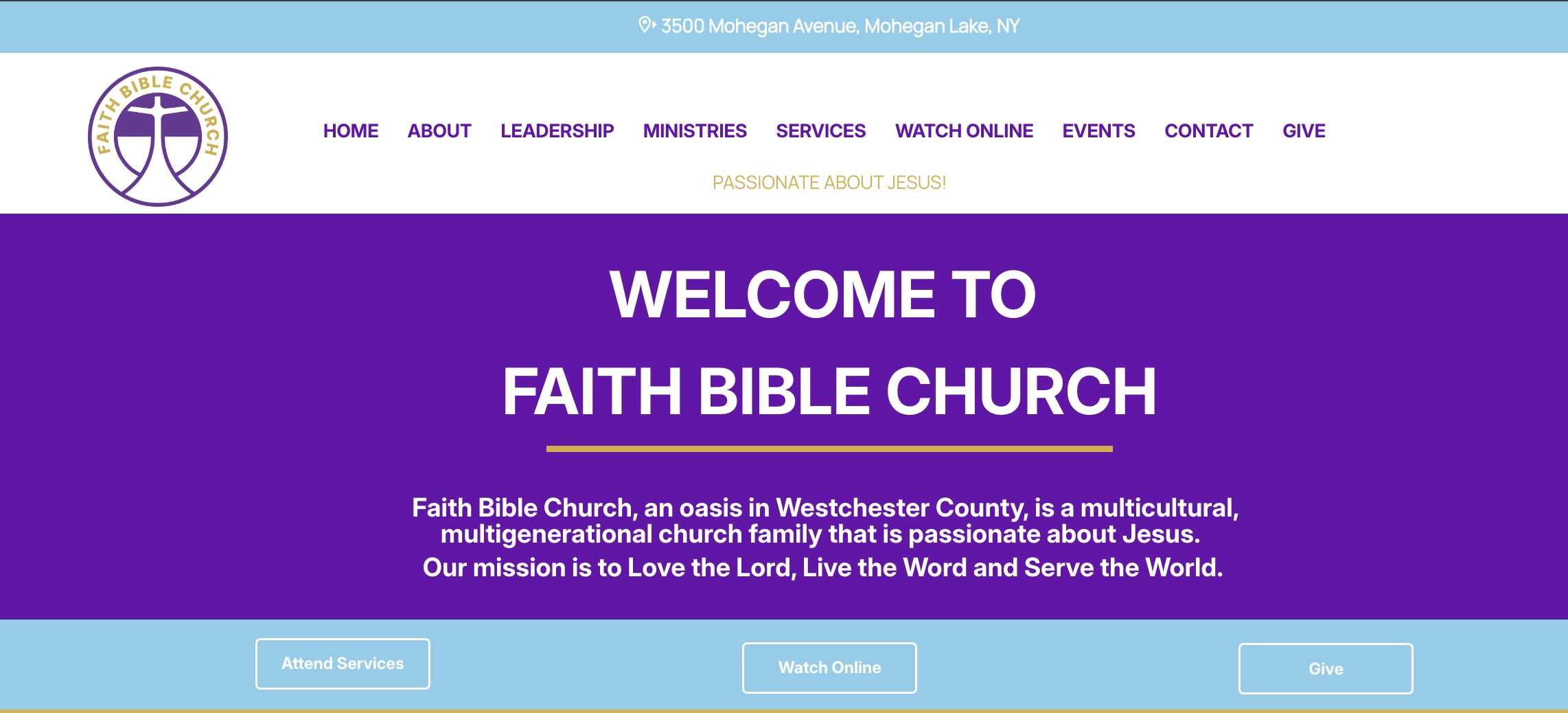 FAITH BIBLE CHURCH
